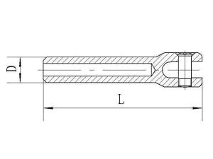 Conector de cable de acero