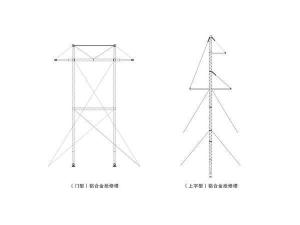 Torre de restauración de emergencia de aleación de aluminio